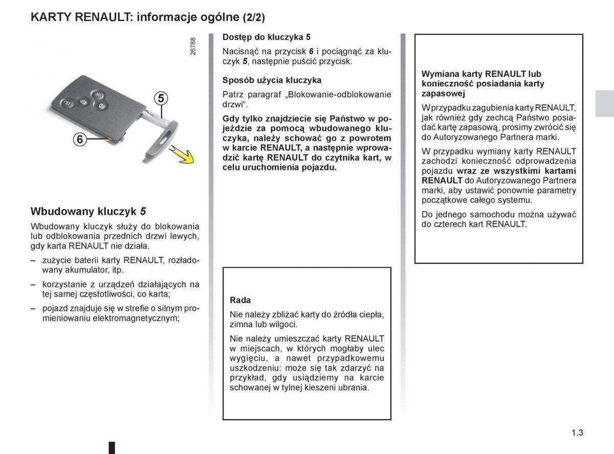 instrukcja obslugi  Renault Megane III 3 manual / page 9