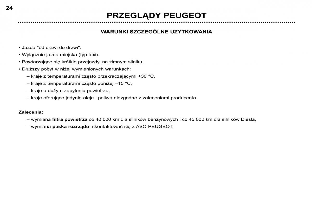 manual Peugeot 307 SW Peugeot 307 SW instrukcja / page 21
