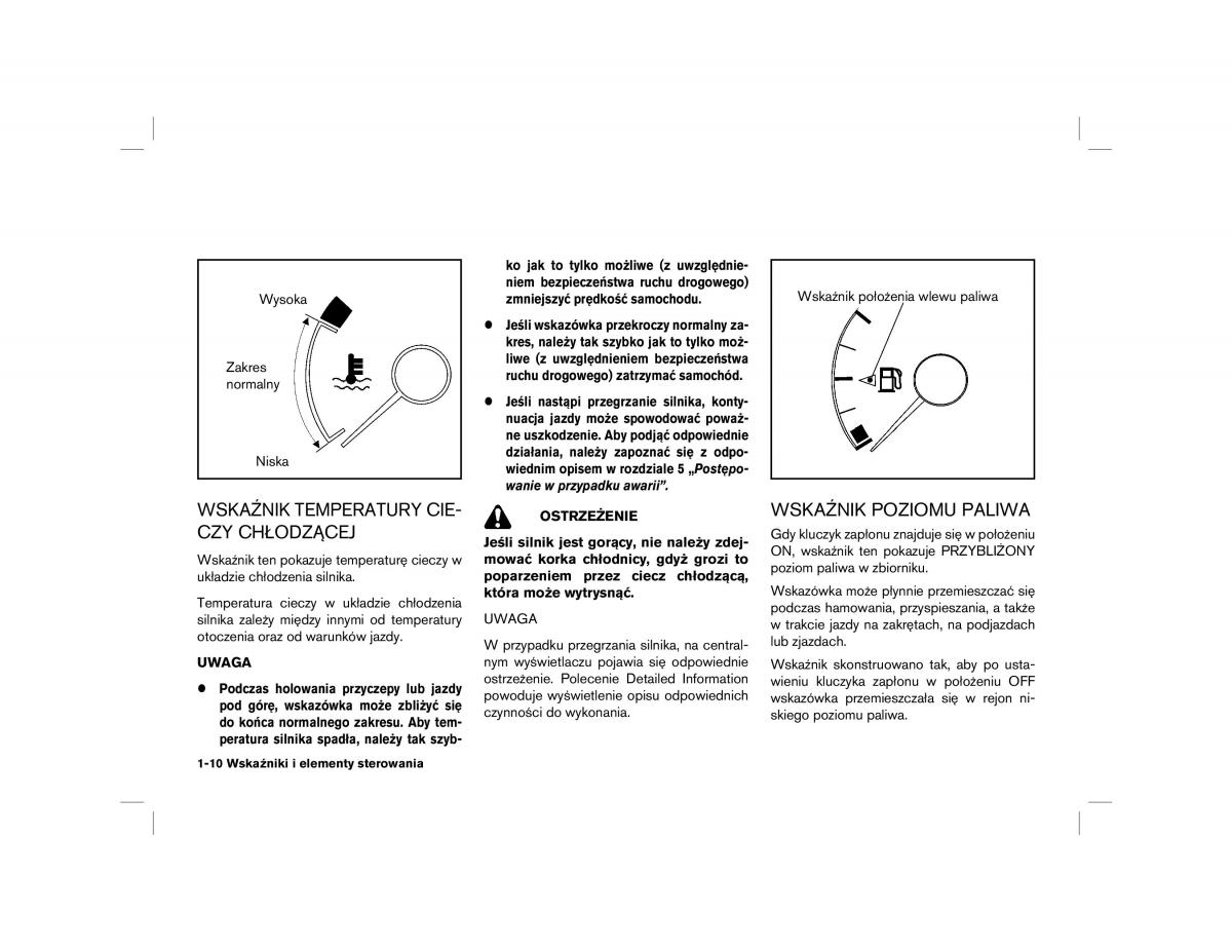 Nissan Almera Tino instrukcja obslugi / page 10