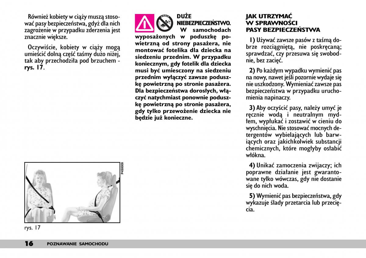 manual Fiat Punto Fiat Punto II 2 instrukcja / page 20