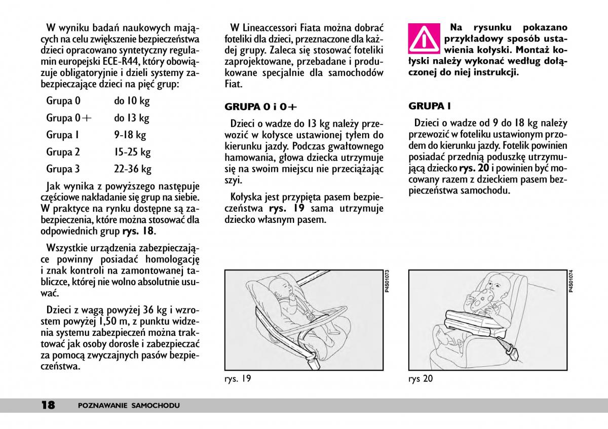 manual Fiat Punto Fiat Punto II 2 instrukcja / page 22