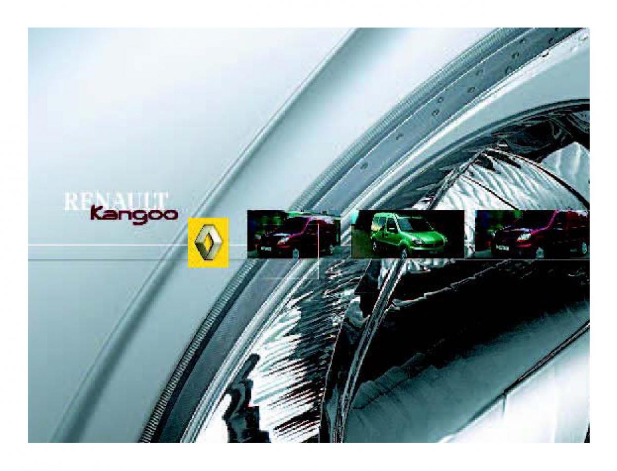 Renault Kangoo I 1 Nissan Kubistar Foton View M owners manual / page 1