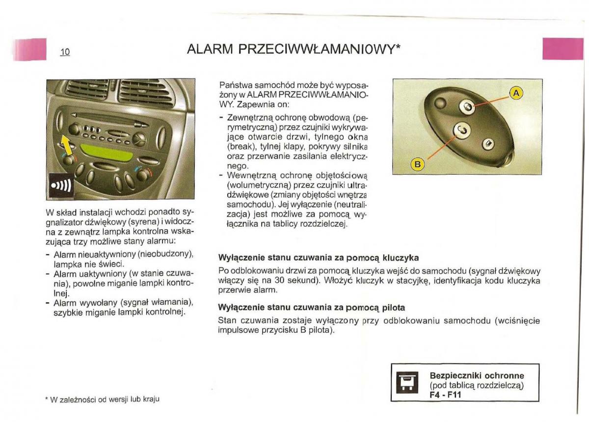 manual Citroen C5 Citroen C5 I 1 instrukcja / page 9