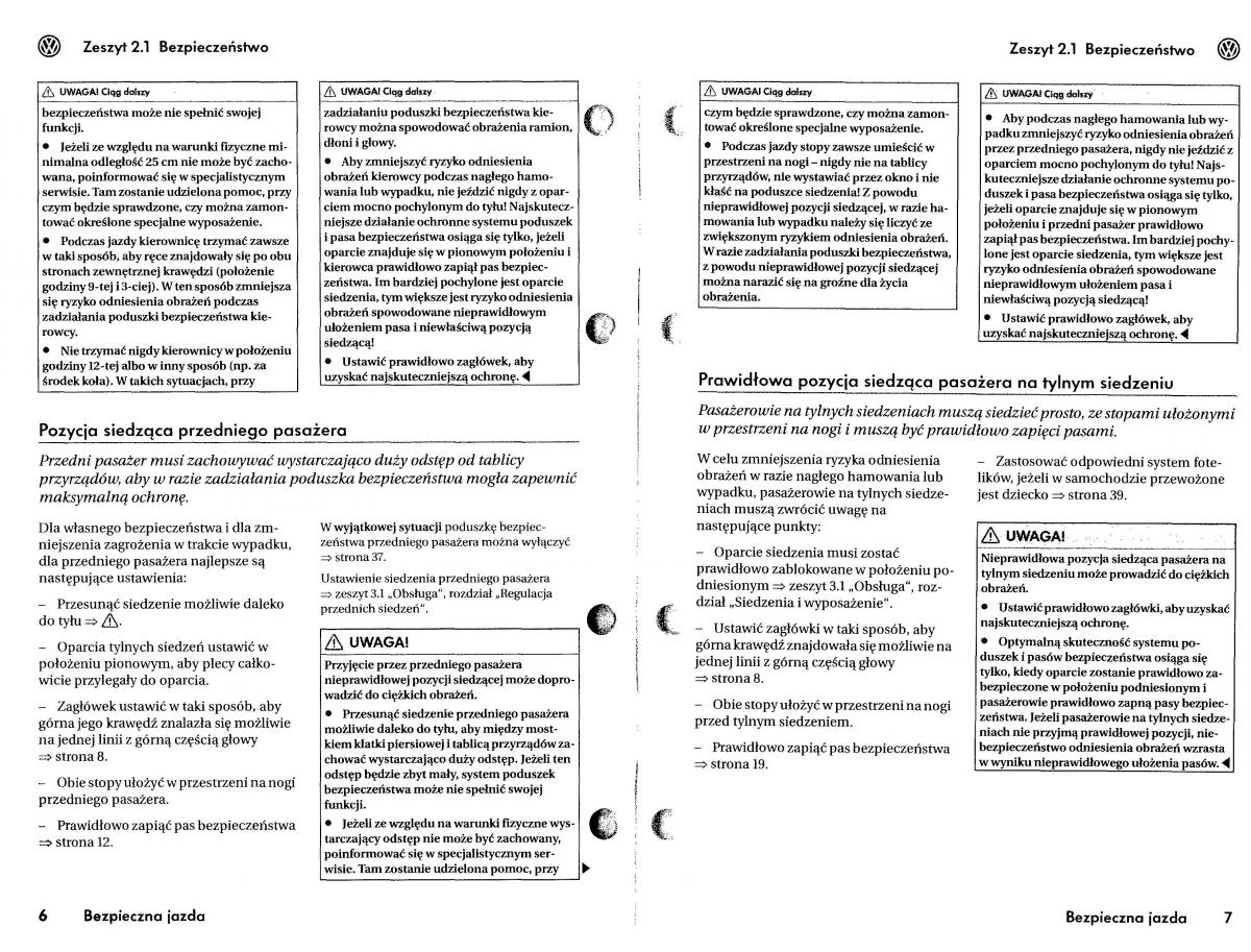 manual VW Touareg VW Touareg I 1 instrukcja / page 5