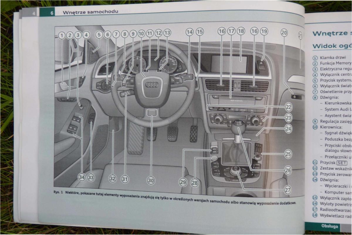 instrukcja obsługi Audi A4 B8 Audi A4 B8 instrukcja / page 8