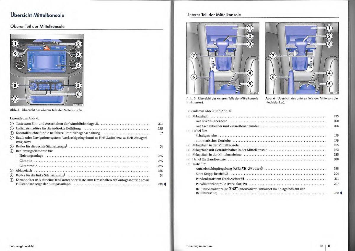 VW Golf Plus owners manual Handbuch / page 3