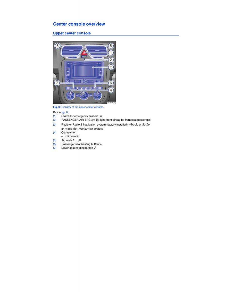 instrukcja obsługi  VW EOS FL owners manual / page 7