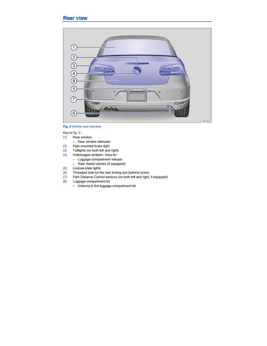 manual VW EOS VW EOS FL owners manual / page 3