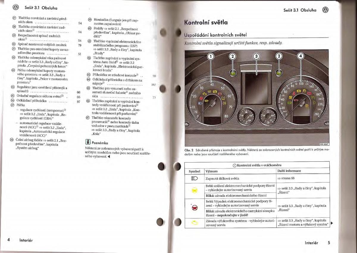 VW Passat B6 navod k obsludze page 1 - pdf