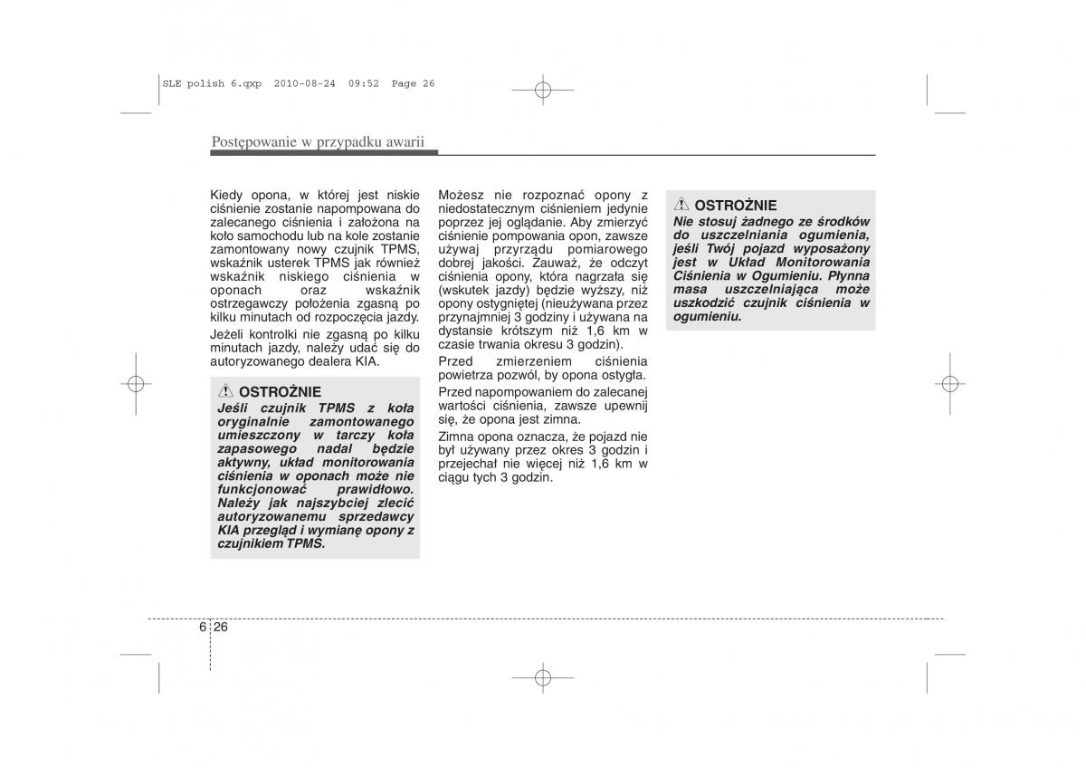 instrukcja obslugi  Kia Sportage III instrukcja / page 338