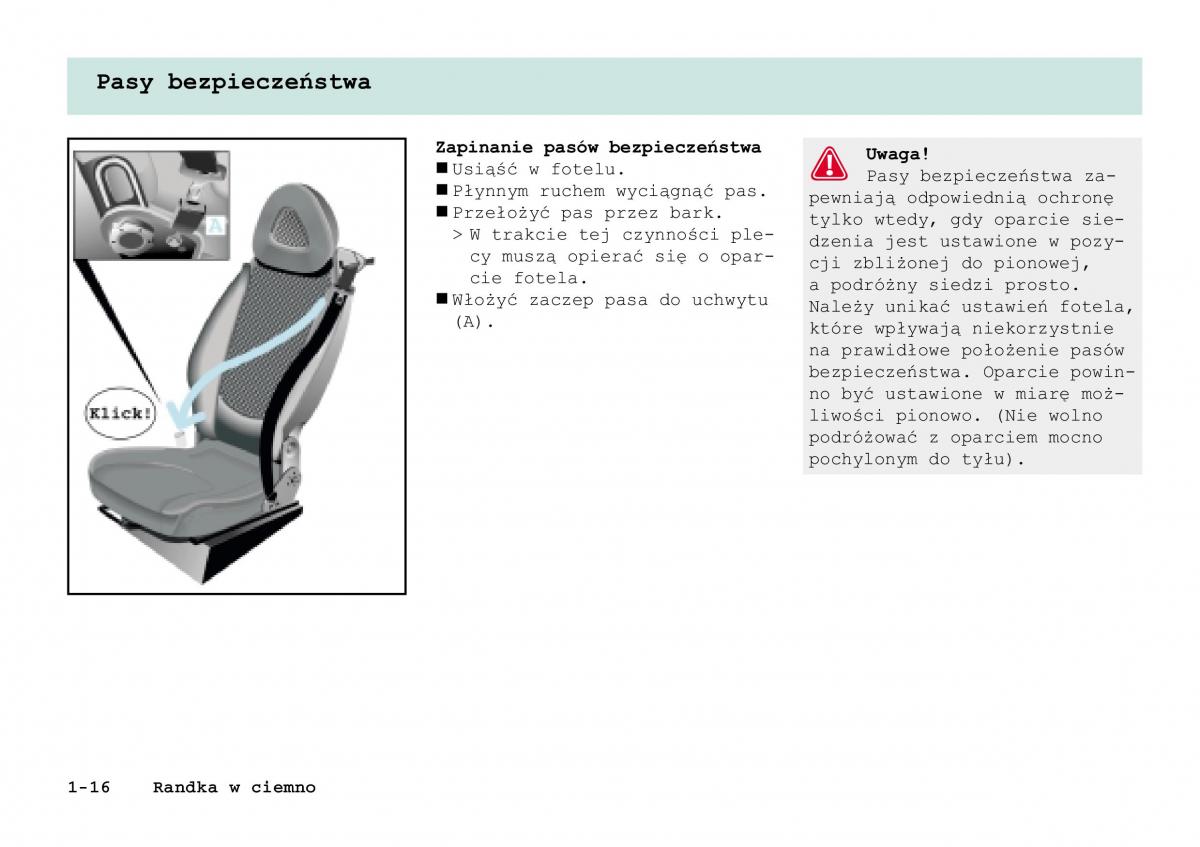 manual Smart Fortwo Smart Fortwo I 1 City instrukcja / page 21