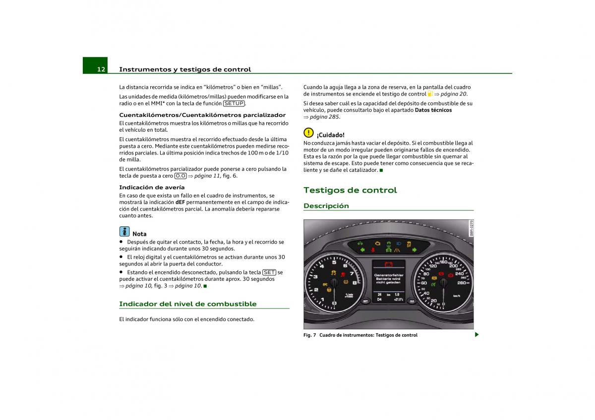 manual Audi Q5 Audi Q5 manual del propietario / page 14