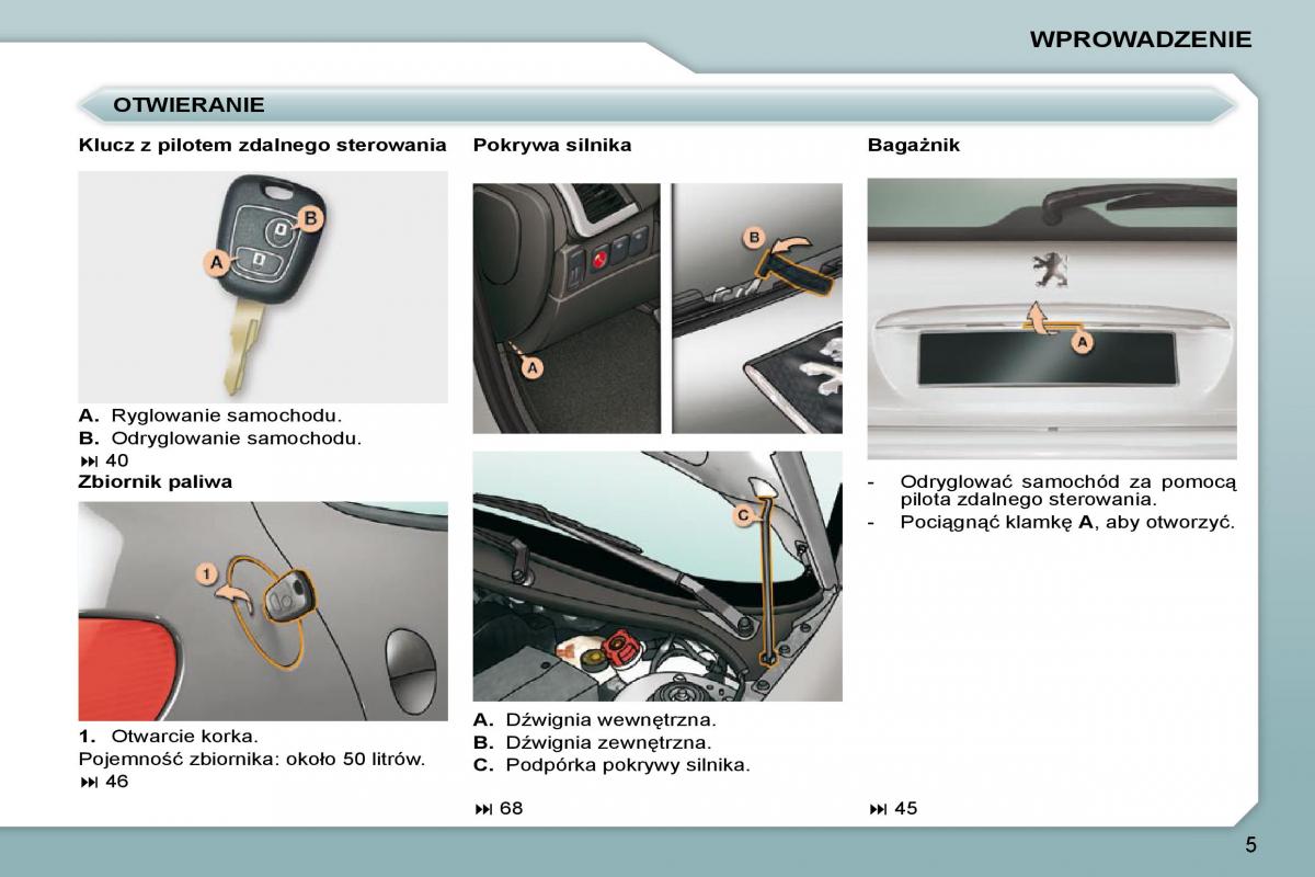 Peugeot 206  instrukcja obslugi / page 2