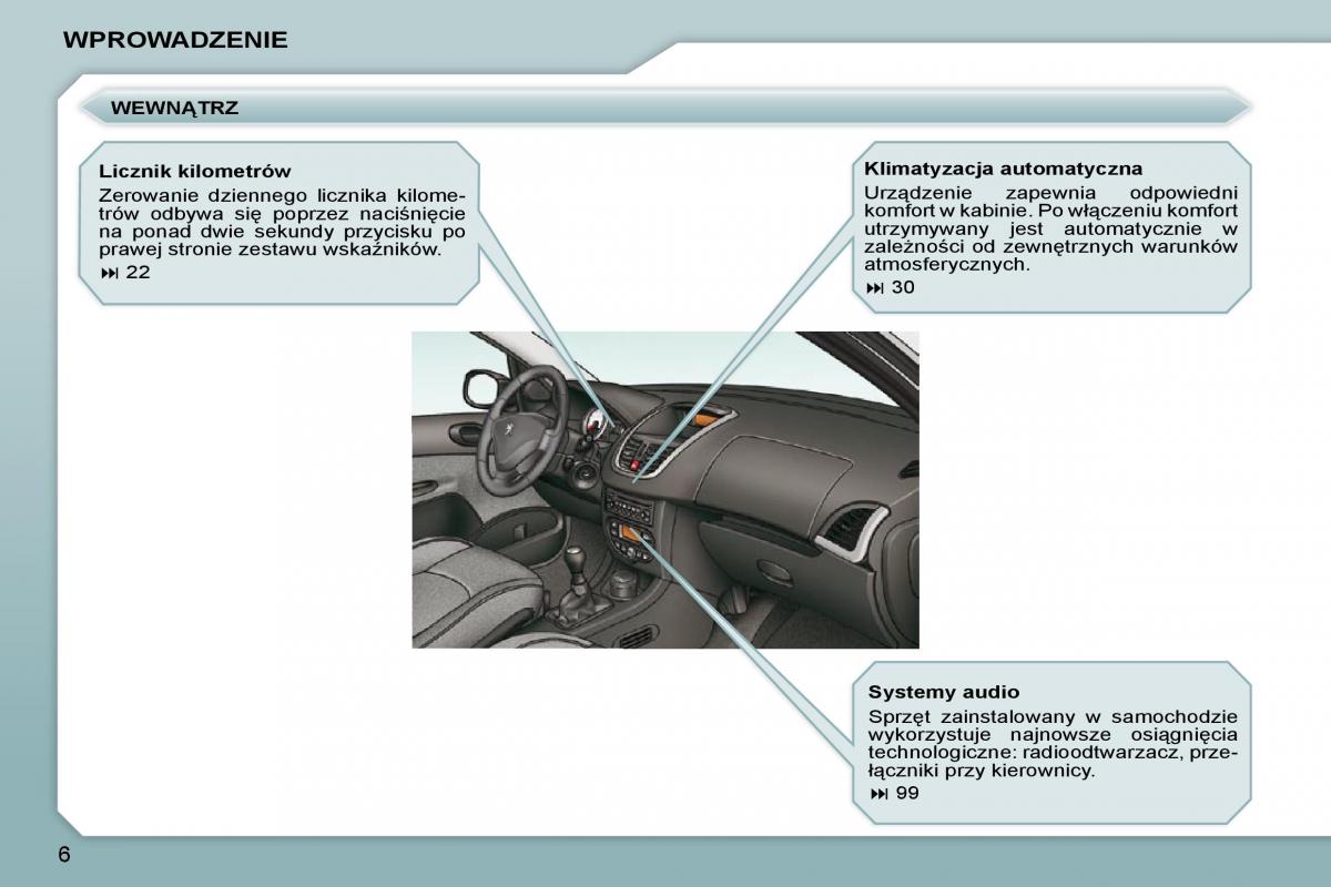 Peugeot 206  instrukcja obslugi / page 3
