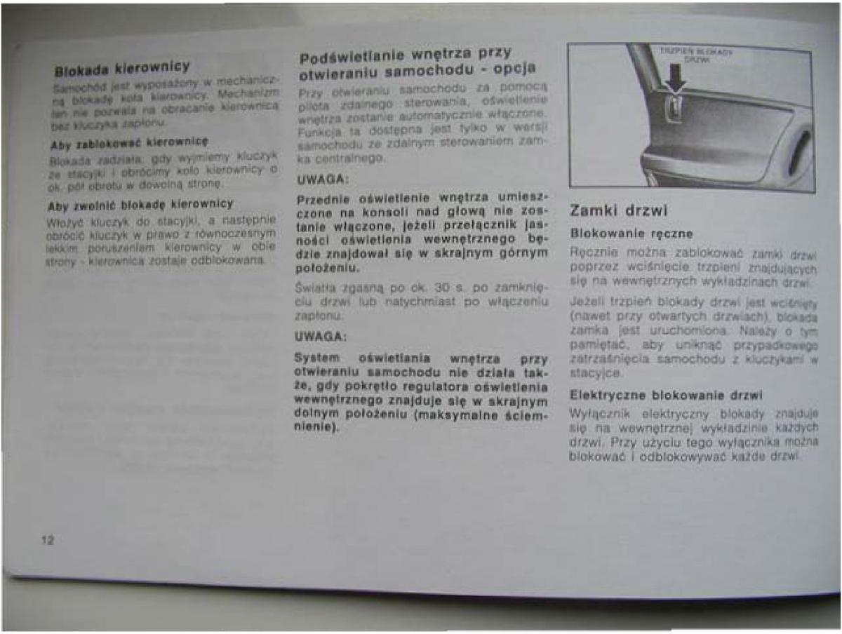 manual Chrysler Voyager Chrysler Voyager Caravan III 3 instrukcja / page 14