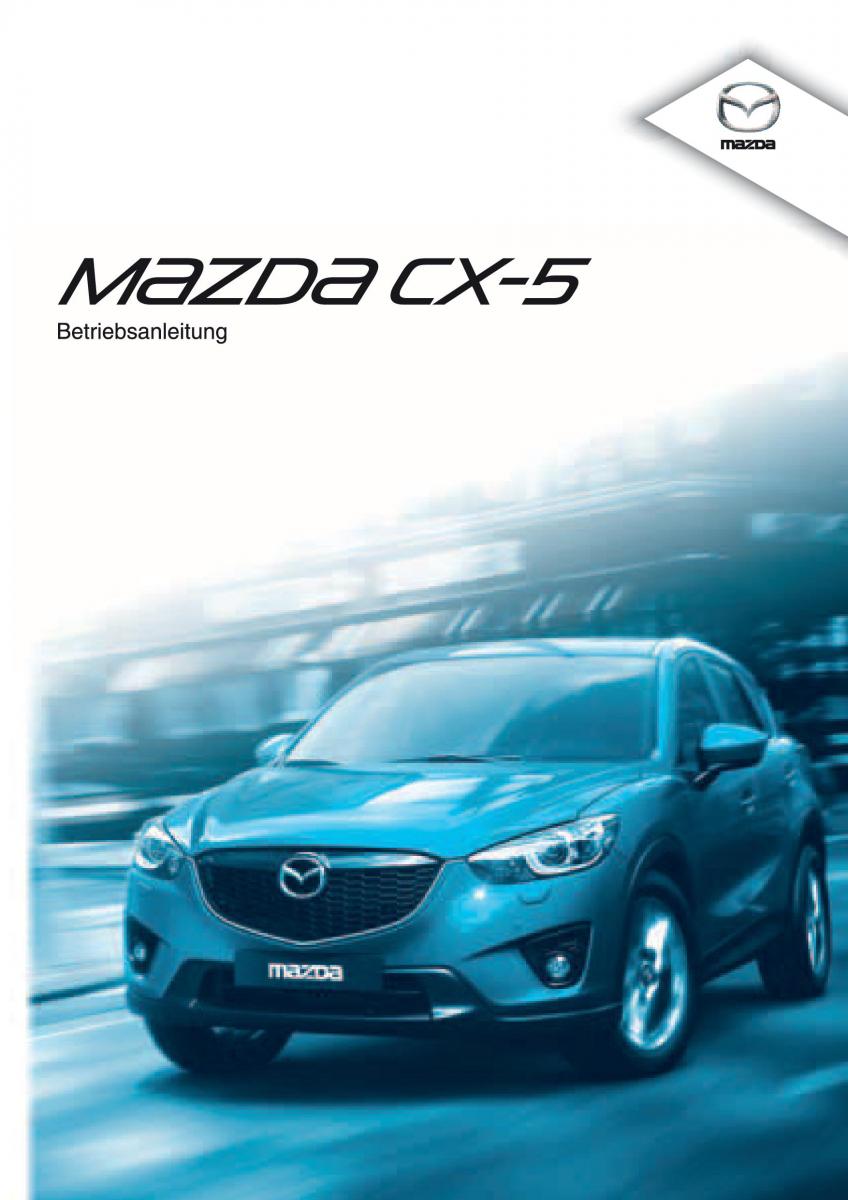 Bedienungsanleitung  Mazda CX 5 Handbuch / page 1