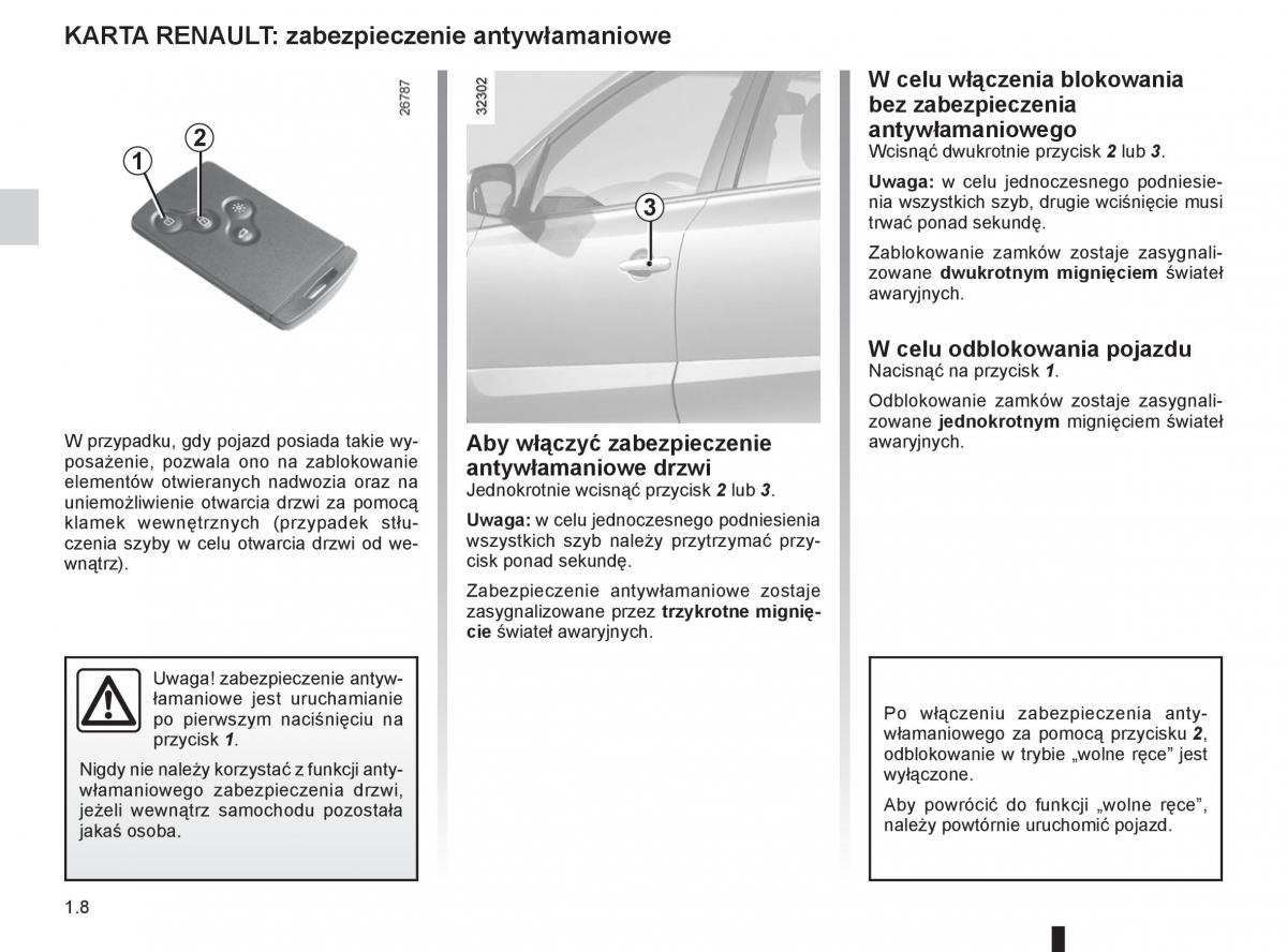 manual Renault Koleos Renault Koleos instrukcja / page 14