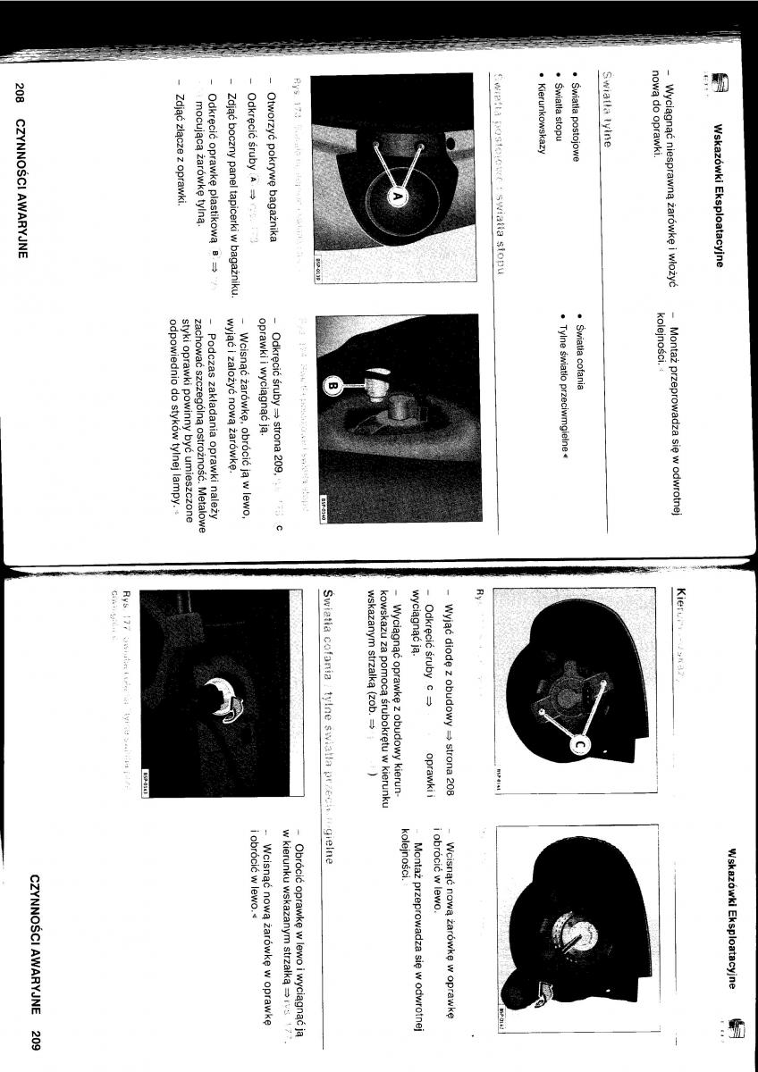 manual Seat Altea Seat Altea instrukcja / page 105