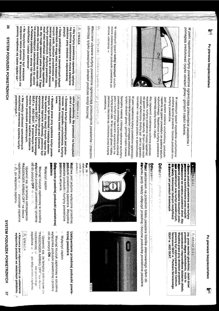manual Seat Altea Seat Altea instrukcja / page 19