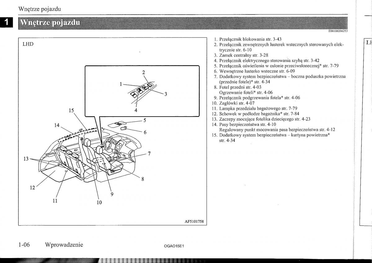 manual Mitsubishi ASX Mitsubishi ASX instrukcja / page 7