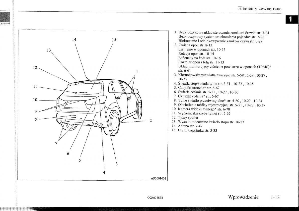 manual Mitsubishi ASX Mitsubishi ASX instrukcja / page 14