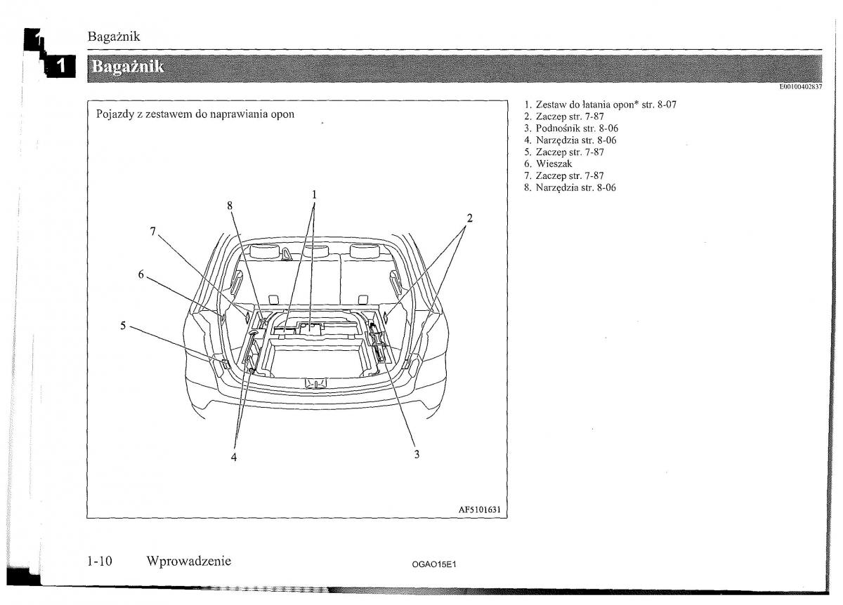 manual Mitsubishi ASX Mitsubishi ASX instrukcja / page 11