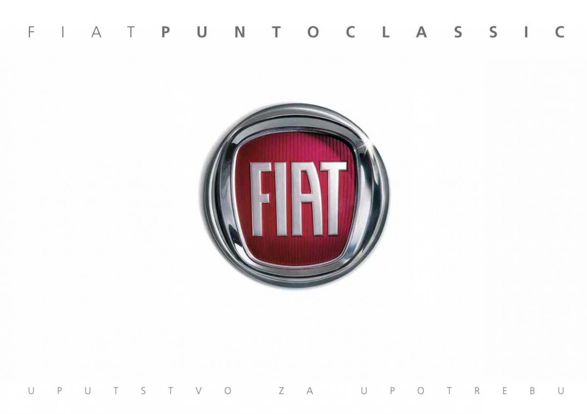 Fiat Punto II 2 vlasnicko uputstvo / page 1