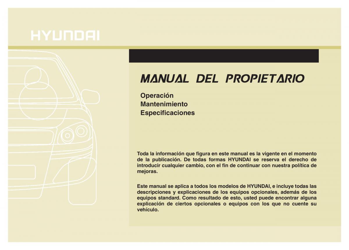 Hyundai i40 manual del propietario / page 1