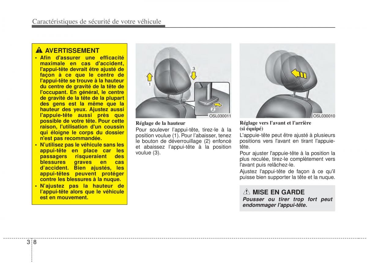 KIA Sportage III 3 manuel du proprietaire / page 21