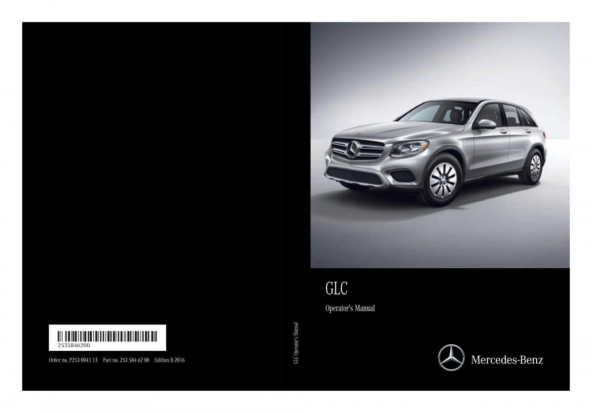 Mercedes Benz GLC Class owners manual / page 1