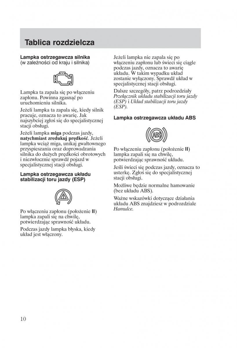 manual Ford Galaxy Ford Galaxy II 2 instrukcja / page 12