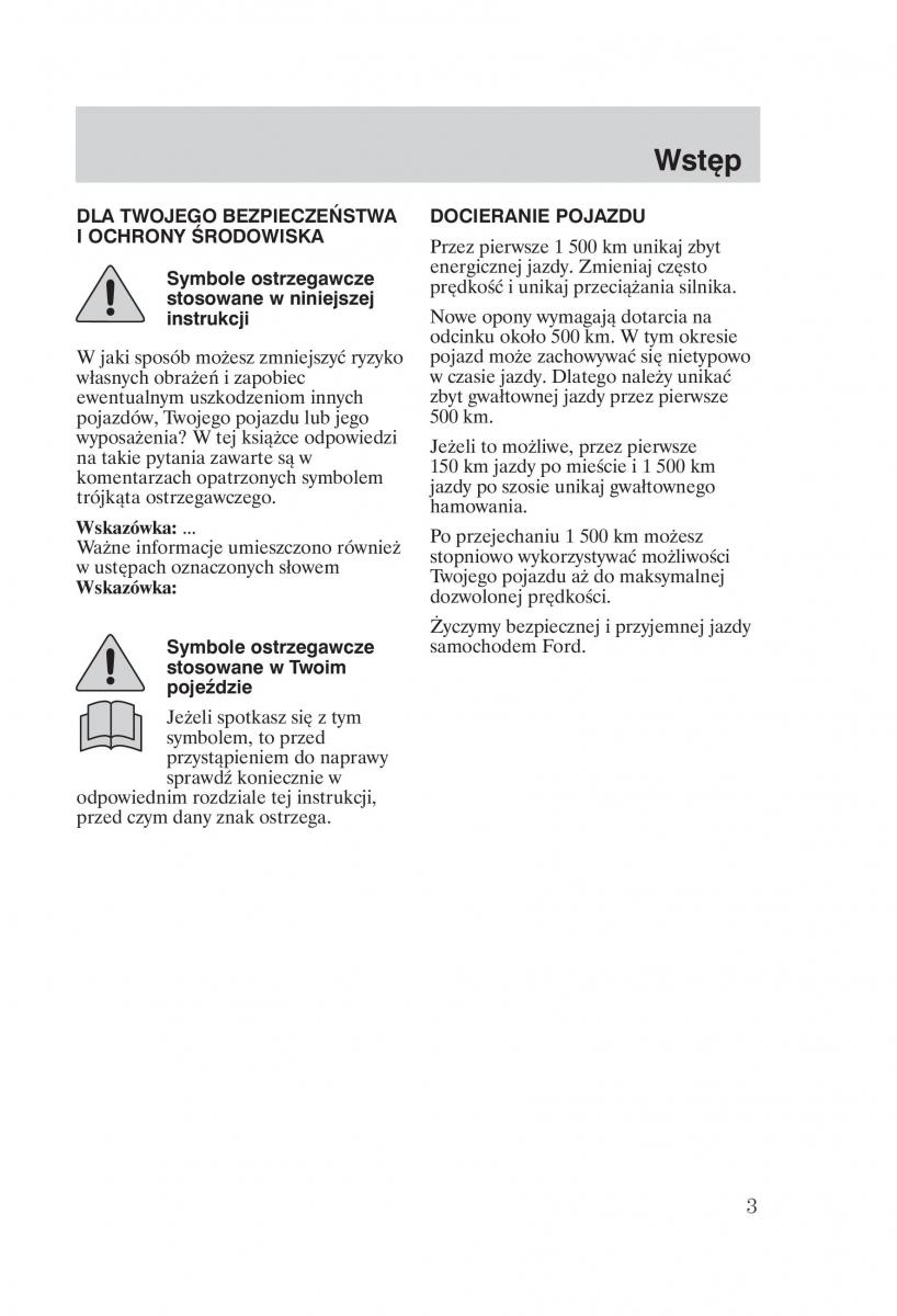 manual Ford Galaxy Ford Galaxy II 2 instrukcja / page 5