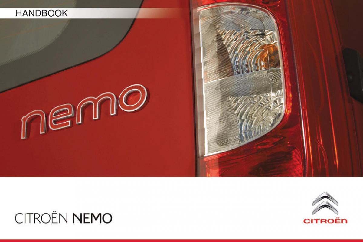 Citroen Nemo owners manual / page 1