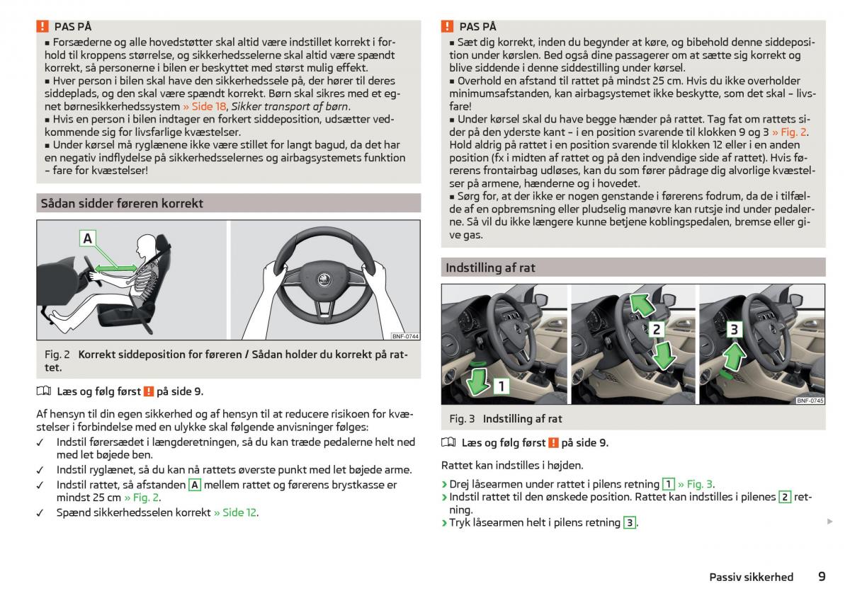 manual Skoda Citigo Skoda Citigo Bilens instruktionsbog / page 11