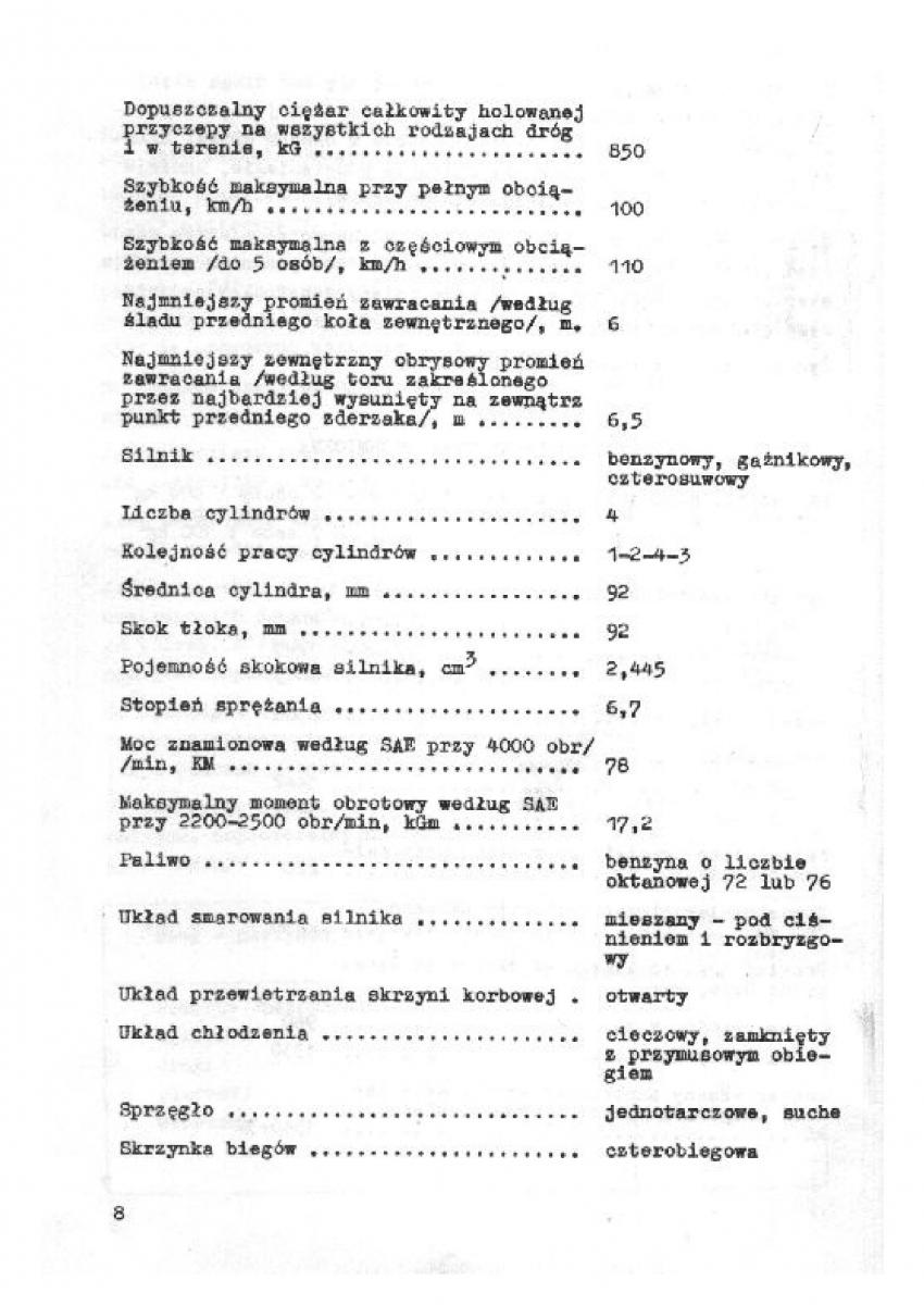 manual UAZ 469B instrukcja / page 6
