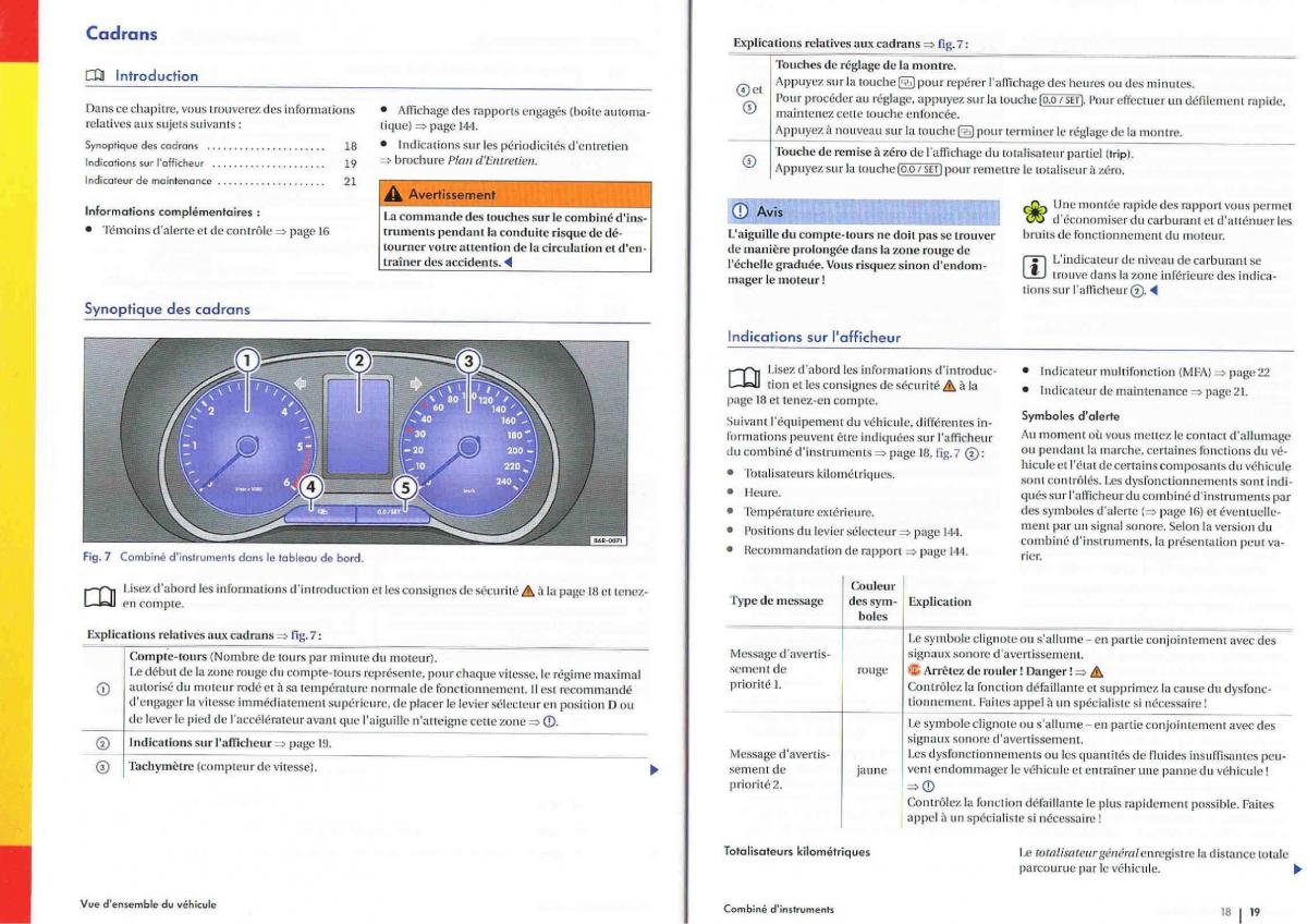 VW Polo Vento V 5 manuel du proprietaire / page 11