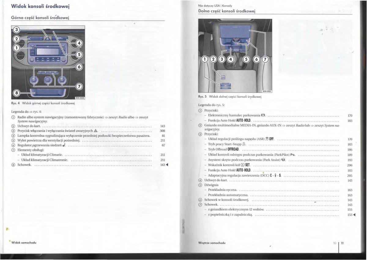 instrukcja obsługi  VW Tiguan I 1 instrukcja / page 7