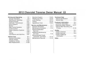 Chevrolet-Traverse-owners-manual page 2 min