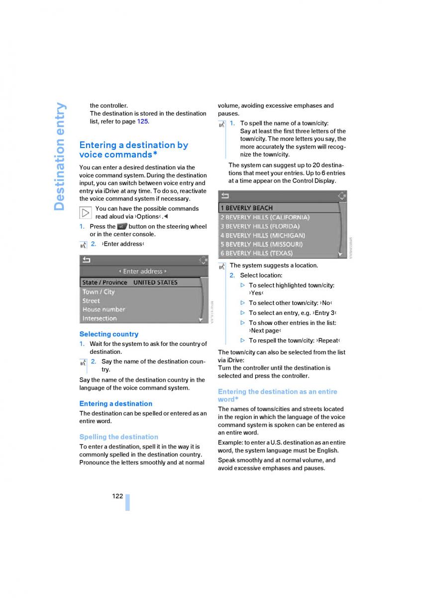 M Power M3 owners manual / page 124