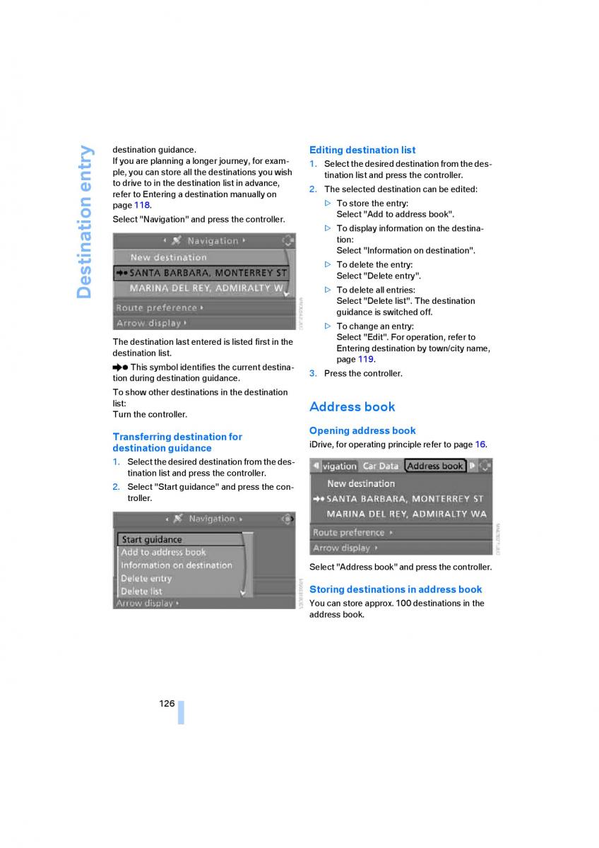 M Power M3 owners manual / page 128