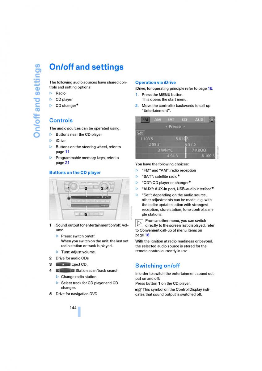 M Power M3 owners manual / page 146