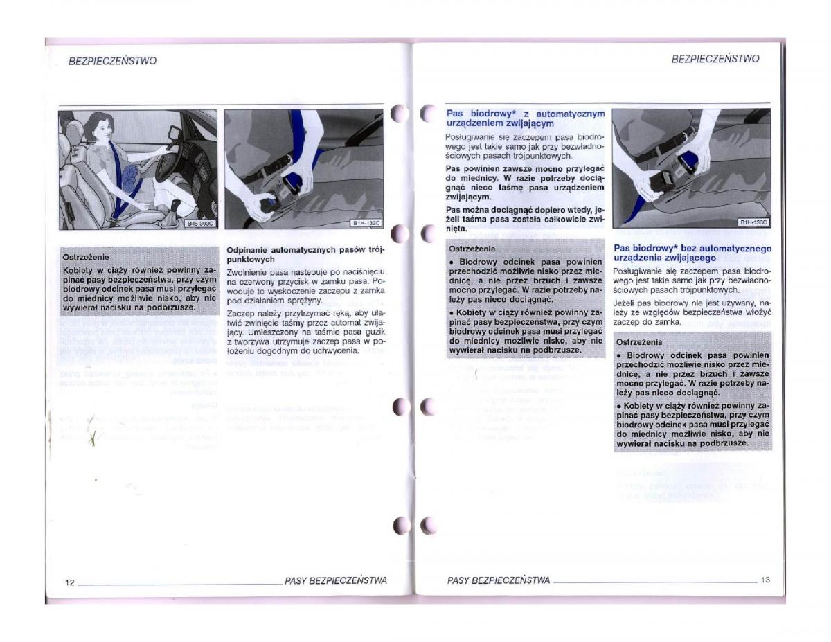 manual  instrukcja obsługi VW Passat B5 / page 7