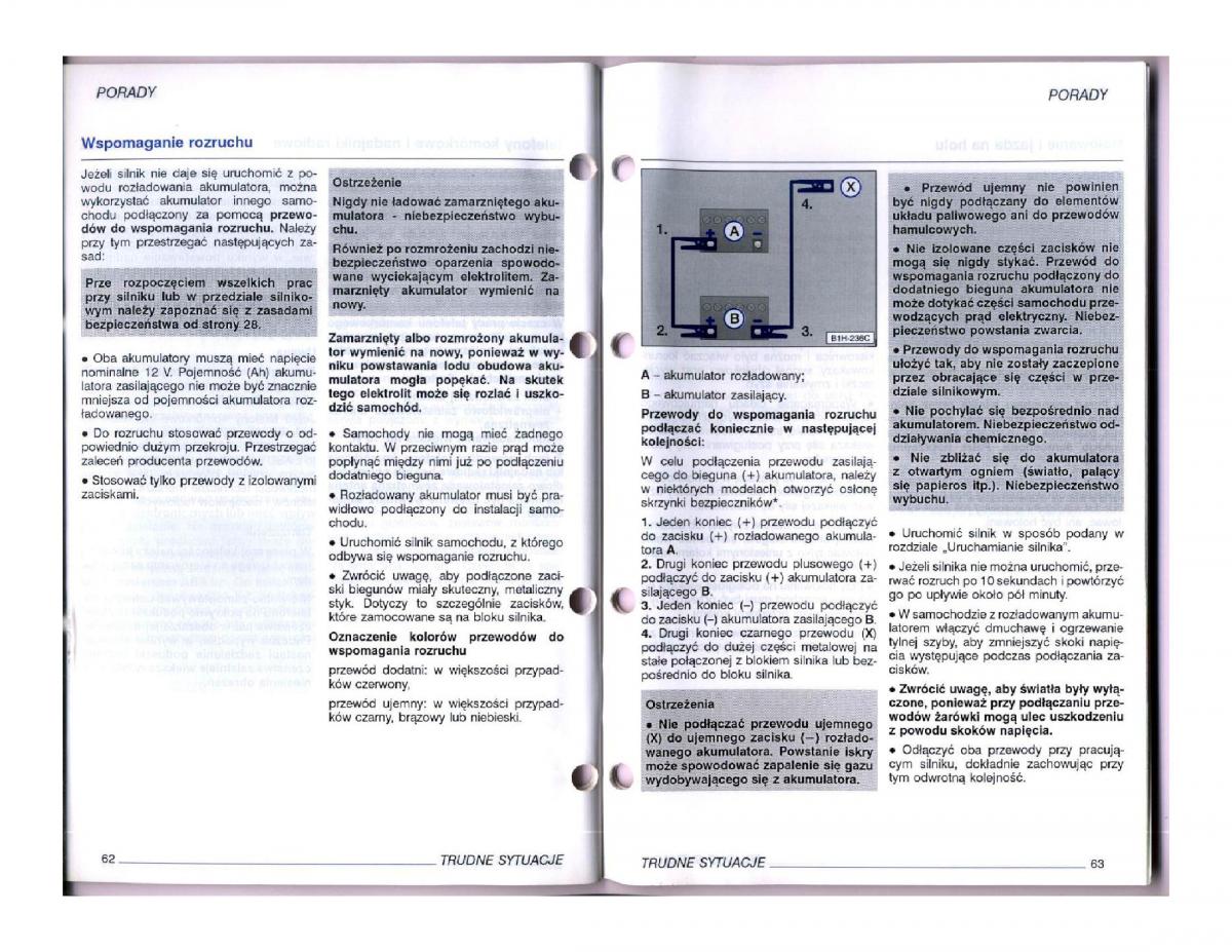 instrukcja obslugi obsługi VW Passat B5 / page 111