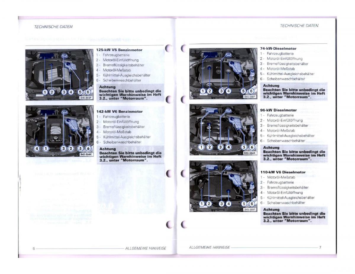 instrukcja obslugi obsługi VW Passat B5 / page 119