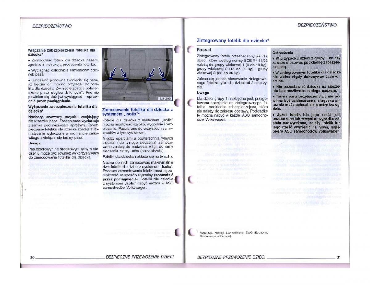 instrukcja obslugi obsługi VW Passat B5 / page 15
