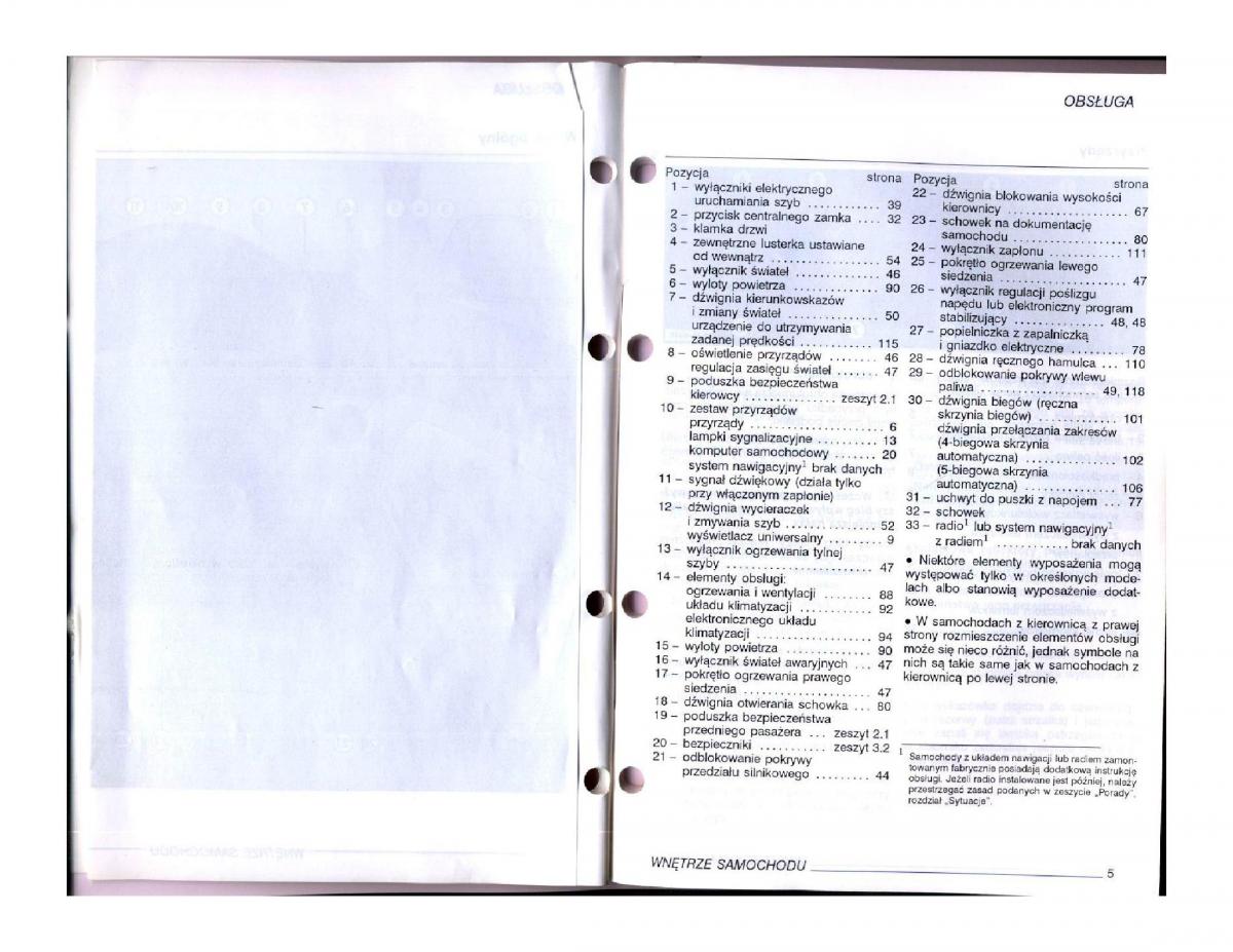 VW Passat B5 instrukcja obslugi / page 20