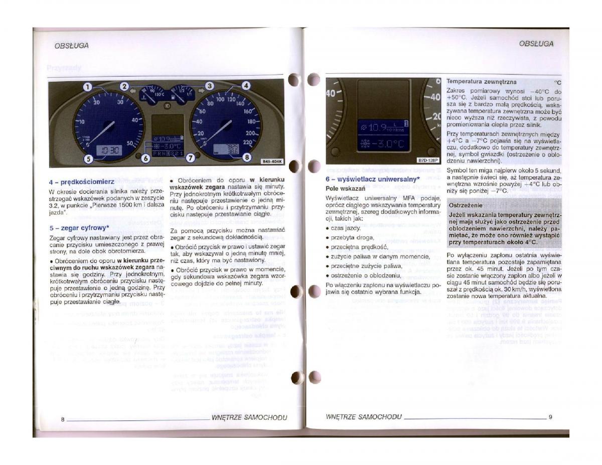 VW Passat B5 instrukcja obslugi / page 22