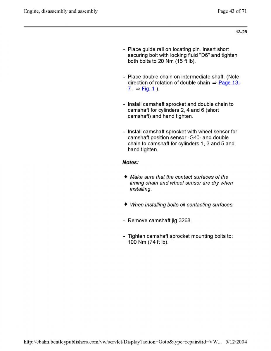 Official Factory Repair Manual / page 550