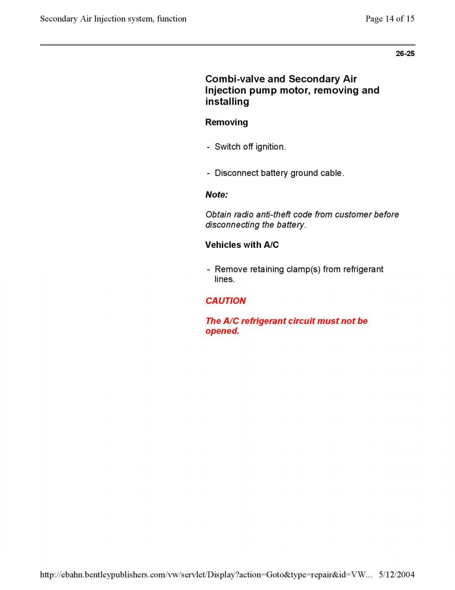Official Factory Repair Manual / page 716