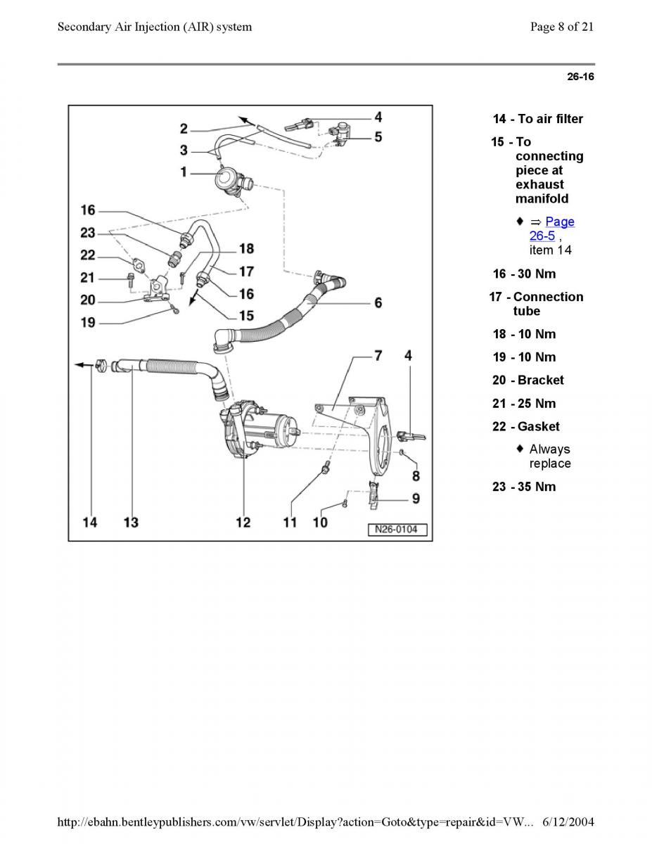 Official Factory Repair Manual / page 1387